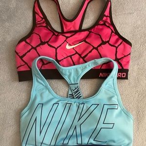TWO Nike Sports Bras